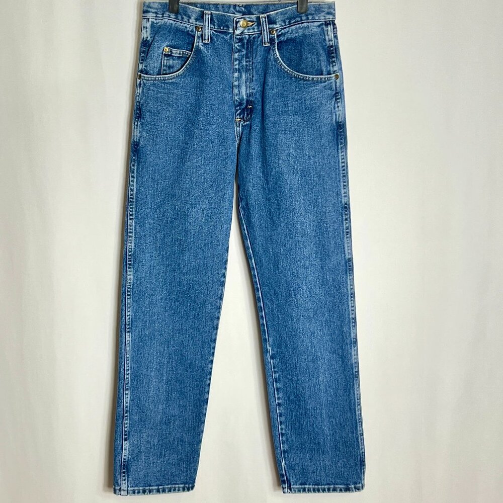 Wrangler Rugged Wear Straight Leg Blue Denim Jeans Men’s 32x32 35001AI